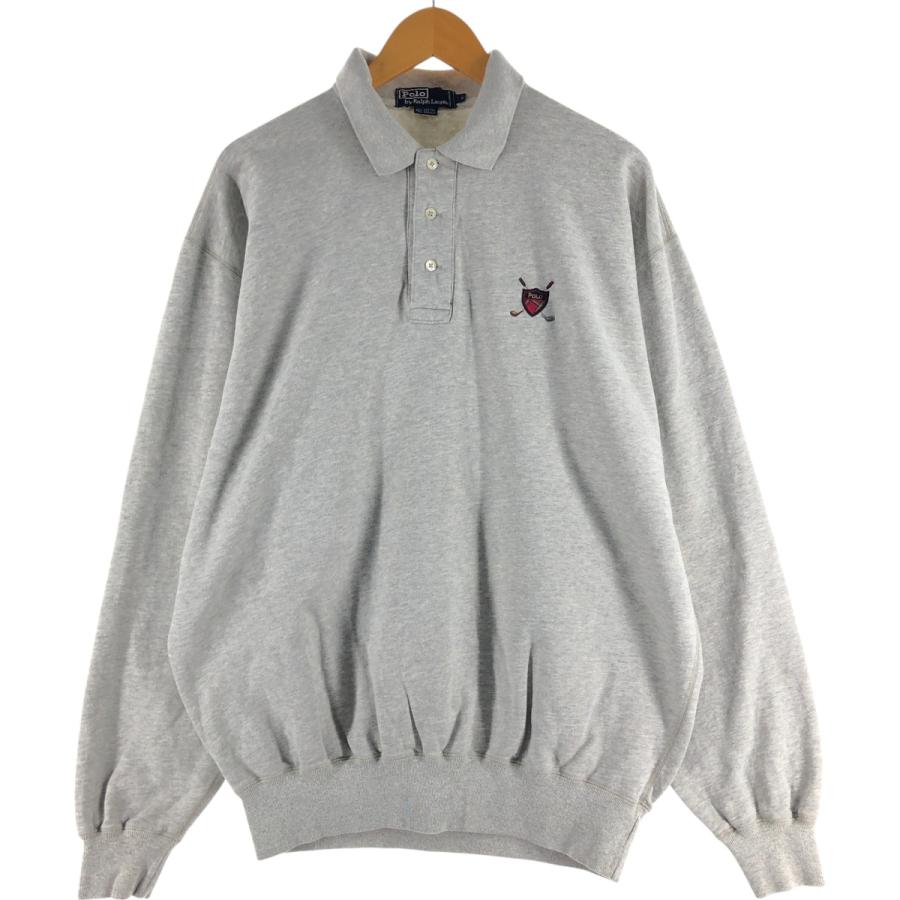 古着 ラルフローレン Ralph Lauren POLO GOLF ポロゴルフ 襟付きハーフ 
