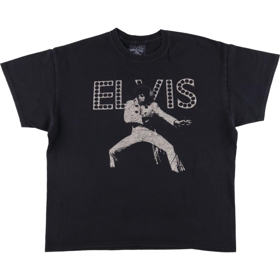 ELVIS PRESLEY Tシャツ　XL　古着　バンドT　ヴィンテージ 古着 90s USA製 Elvis Presley フォト ロカビリー ロック T