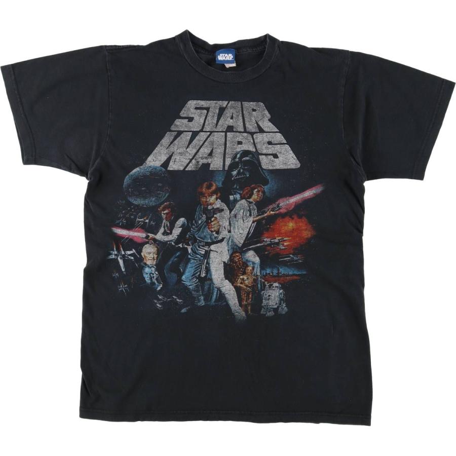 STAR WARS スターウォーズ ムービーT 映画 ライトセーバー プリントT