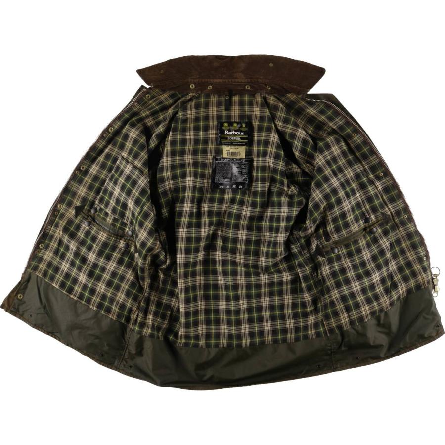 古着 90年代 バブアー Barbour BORDER ボーダー 旧3ワラント 古着 90年代 バブアー Barbour BORDER ボーダー 旧3ワラント