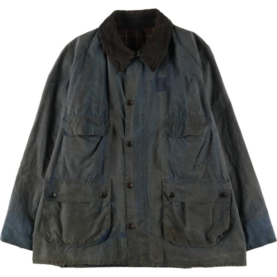 古着 80年代 バブアー Barbour BEDALE ビデイル 2ワラント ワックス 