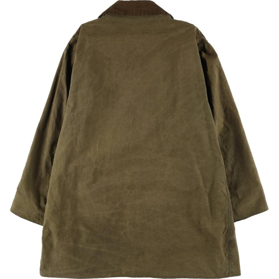 古着 80年代 バブアー Barbour BORDER ボーダー 3ワラント ワックス 