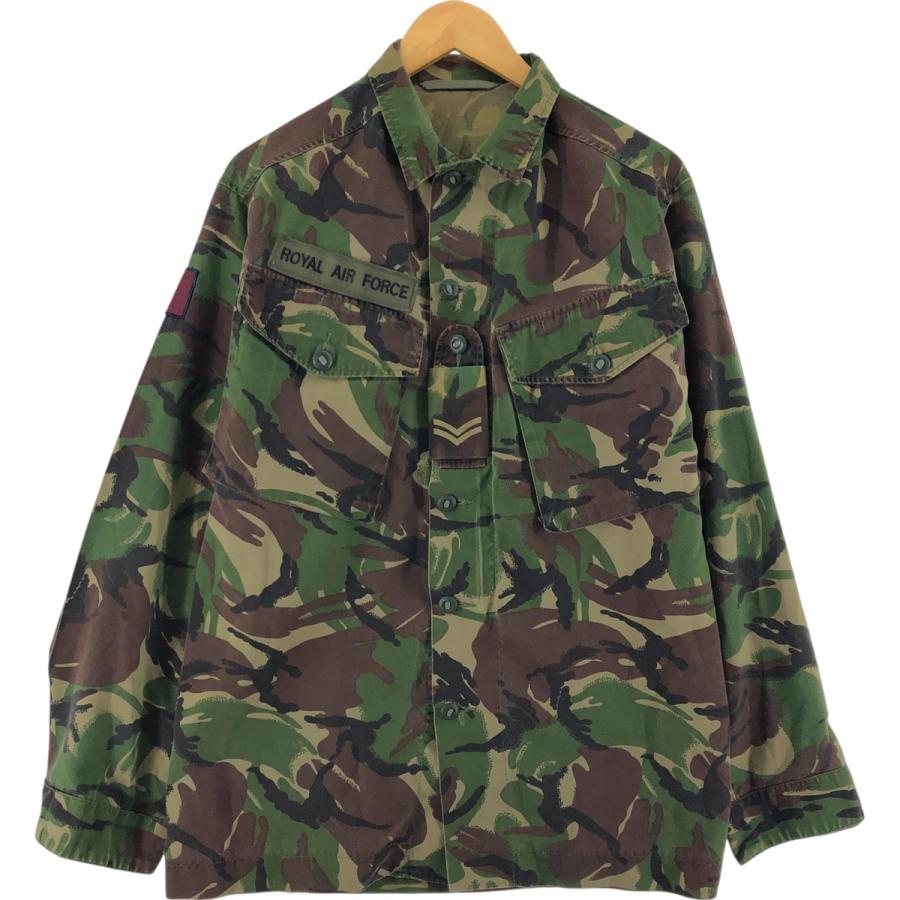 古着 イギリス軍 迷彩柄 DMPカモ ミリタリー コンバットジャケット 180
