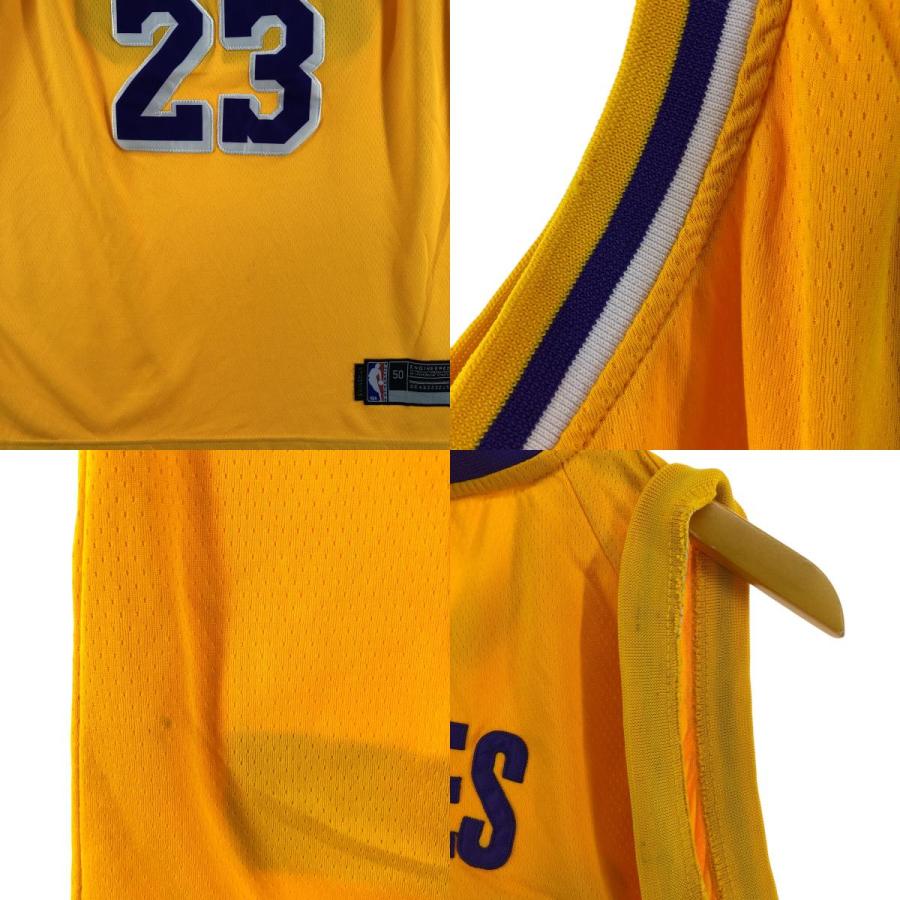 Lakers ゲームシャツ メッシュ NIKE 古着 ナイキ NBA LOS ANGELES LAKERS ロサンゼルス