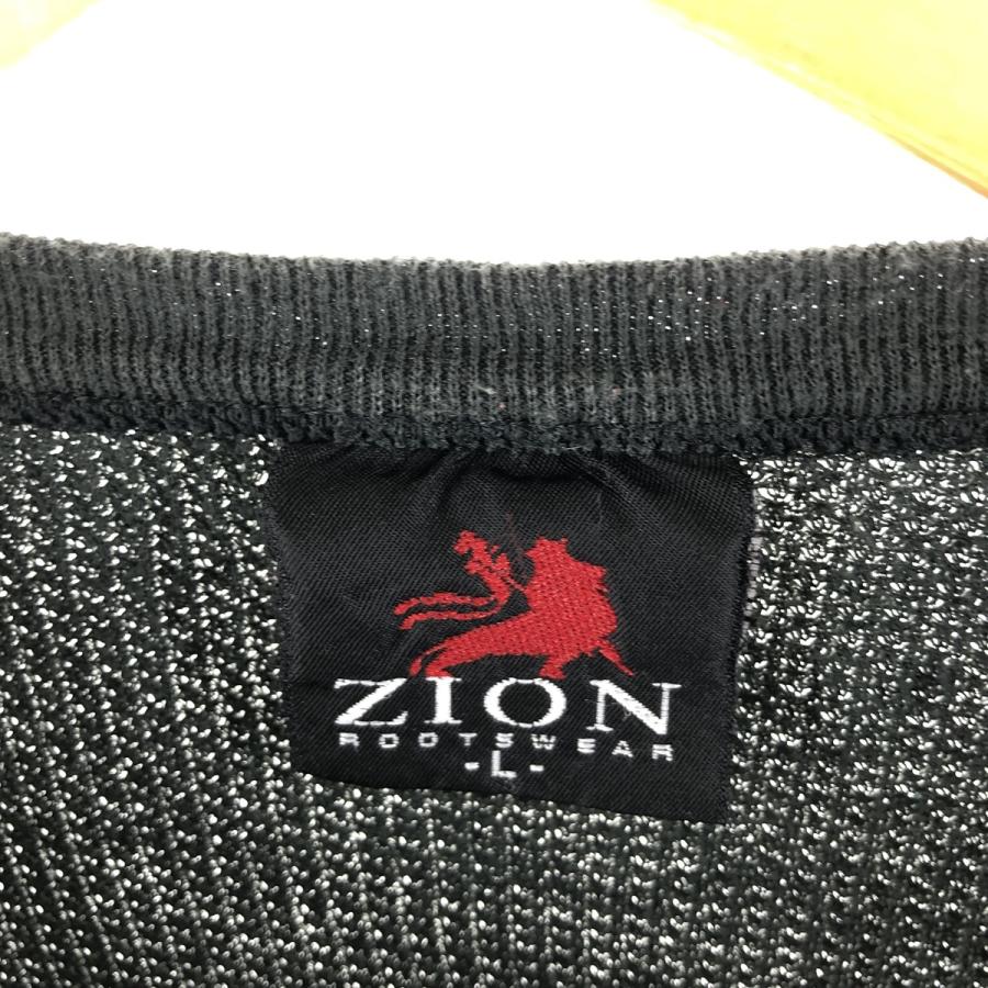 古着 ZION ROOTSWEAR BOB MARLEY ボブマーリー サーマルロングTシャツ 