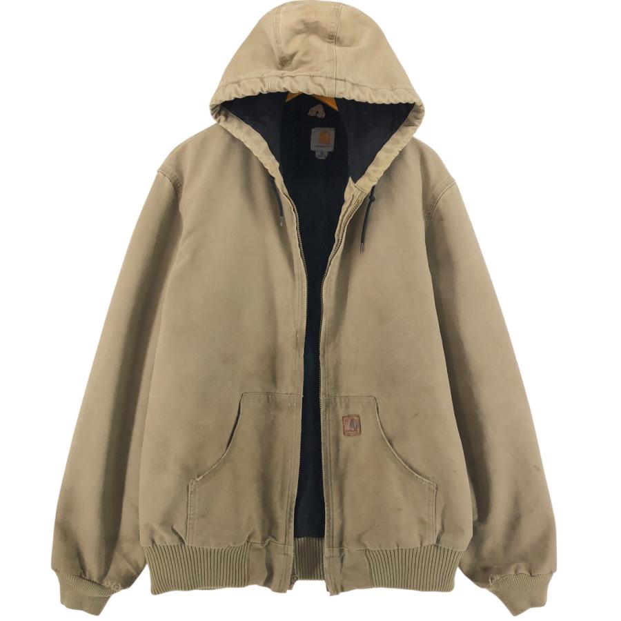 Carhartt アクティブジャケット オーバーオールUSED 古着　2点 Carhartt アクティブジャケット オーバーオールUSED 古着 2点