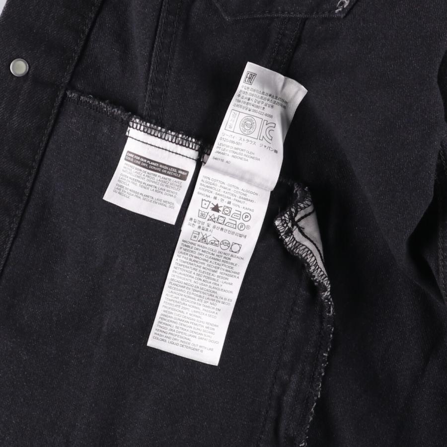 Levi's 古着 リーバイス ブラック デニムジャケット Gジャン Levi's 古着 リーバイス ブラック デニムジャケット Gジャン