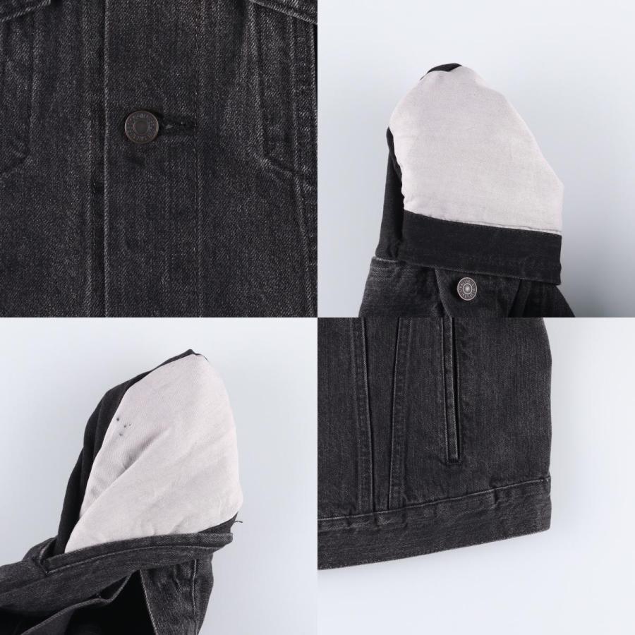 Levi's 古着 リーバイス ブラック デニムジャケット Gジャン Levi's 古着 リーバイス ブラック デニムジャケット Gジャン