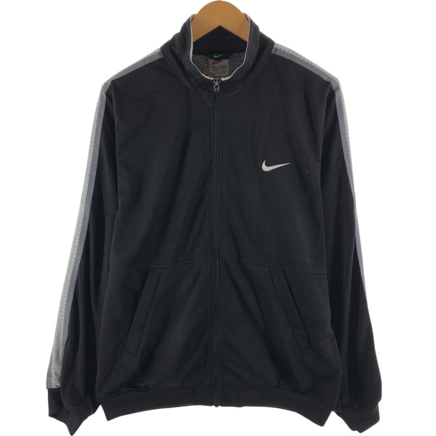 古着 90年代 ナイキ NIKE バックロゴ ジャージ トラックジャケット メンズL ヴィンテージ /eaa416869 NIKE（ナイキ） 古着 90年代 バックロゴ ジャージ トラックジャケット