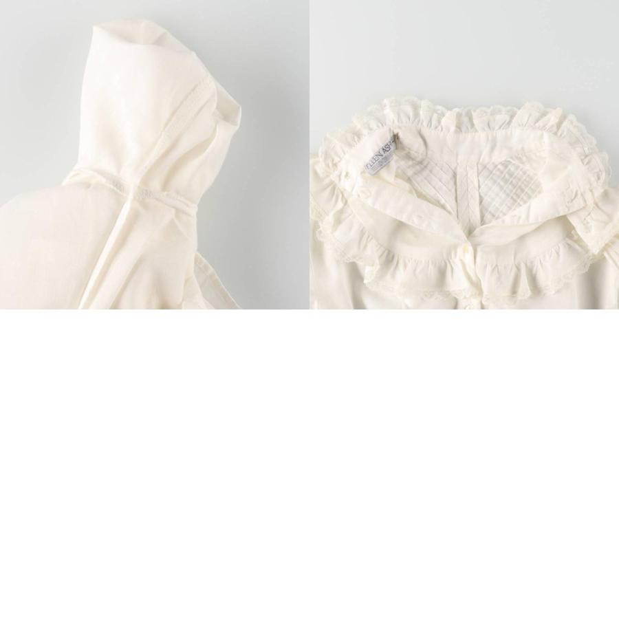 古着 ELLEN ASHLEY スタンドカラー ヴィクトリアンブラウス