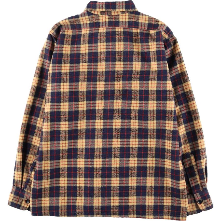 古着 80年代 エルエルビーン L.L.Bean TIMBERLINE SHIRT 長袖 フランネルチェックシャツ レディースL相当 ヴィンテージ /eaa533455