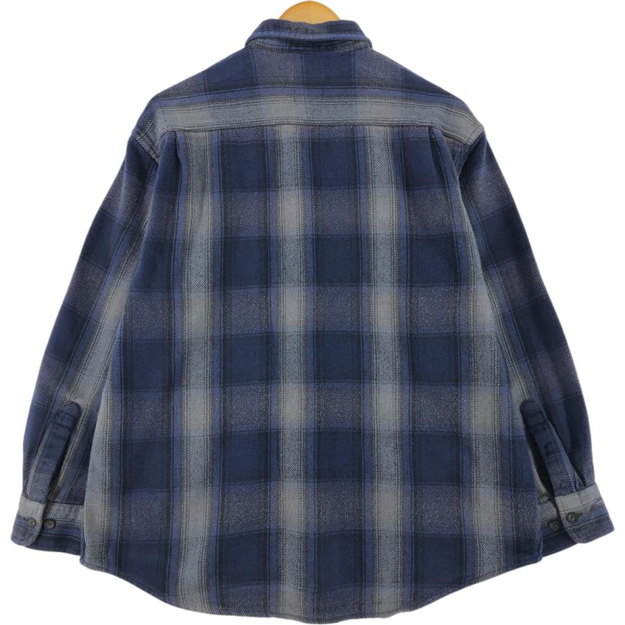 90s~ ST. JOHN'S BAY チェックシャツ ヘビーネルシャツ fit=scale-down,w=1200