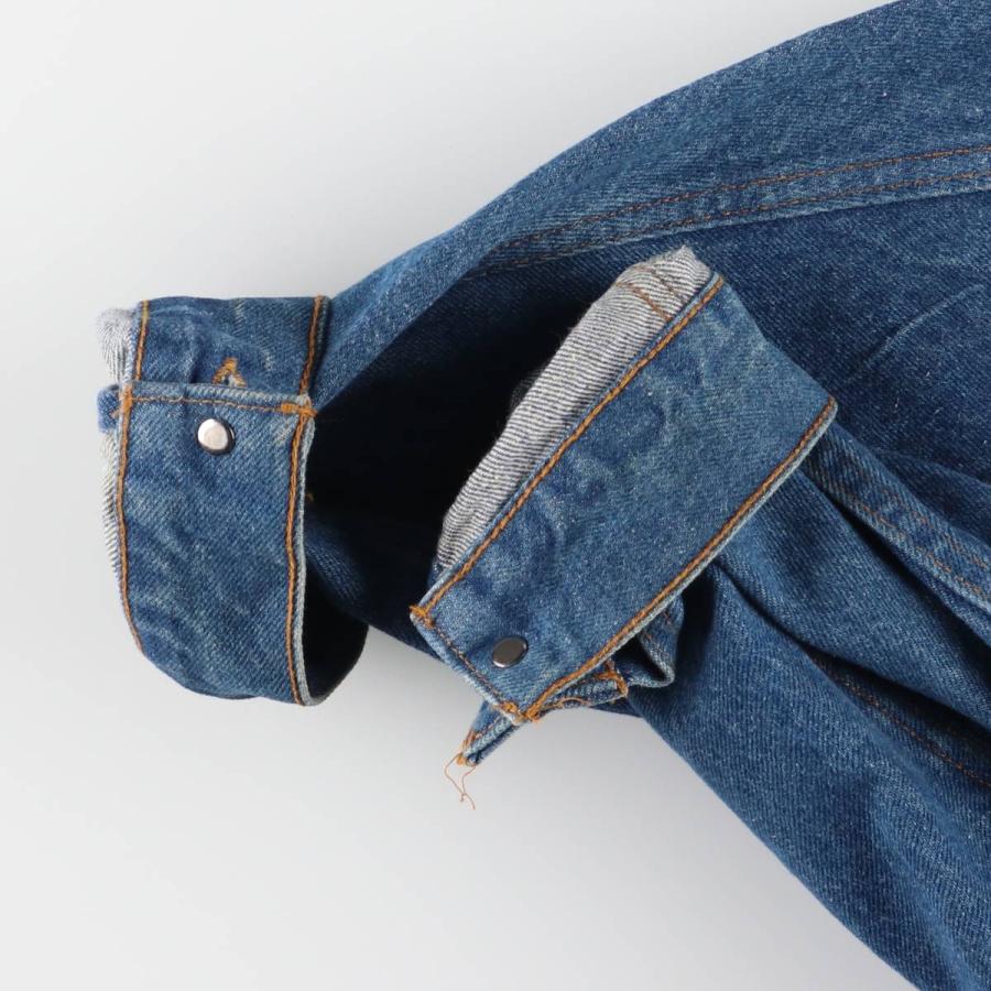古着 80~90年代 ランズエンド LANDS' END デニムジャケット G