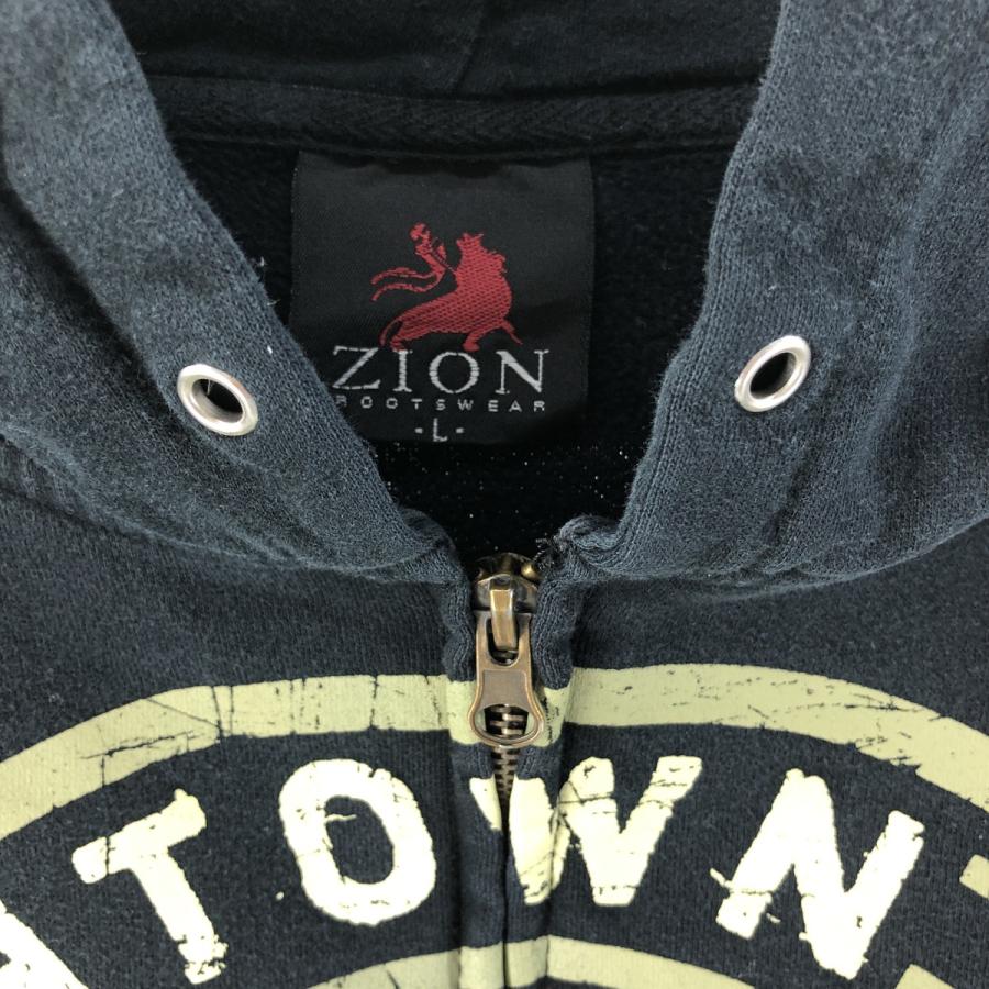 古着 ザイオン ZION BOB MARLEY ボブマーリー バンド スウェット