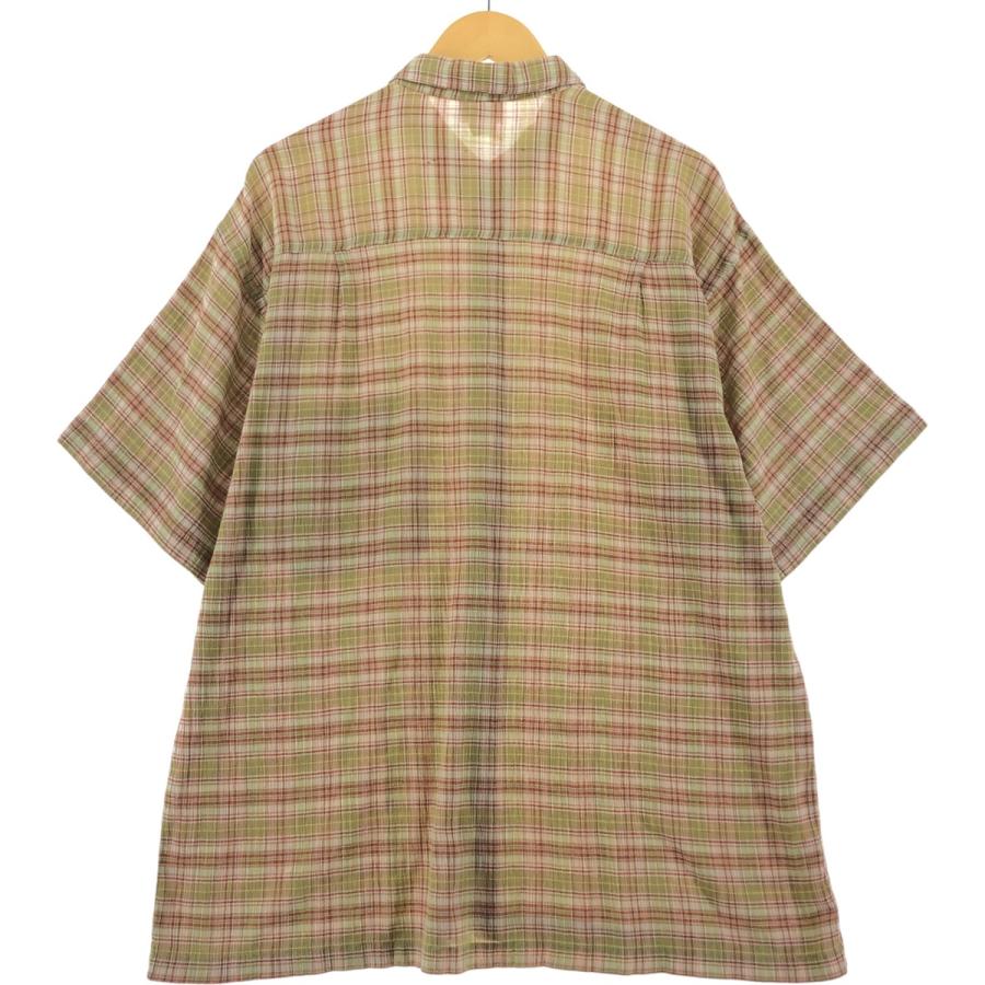 patagonia（パタゴニア） 古着 チェック柄 半袖 ボックスシャツ