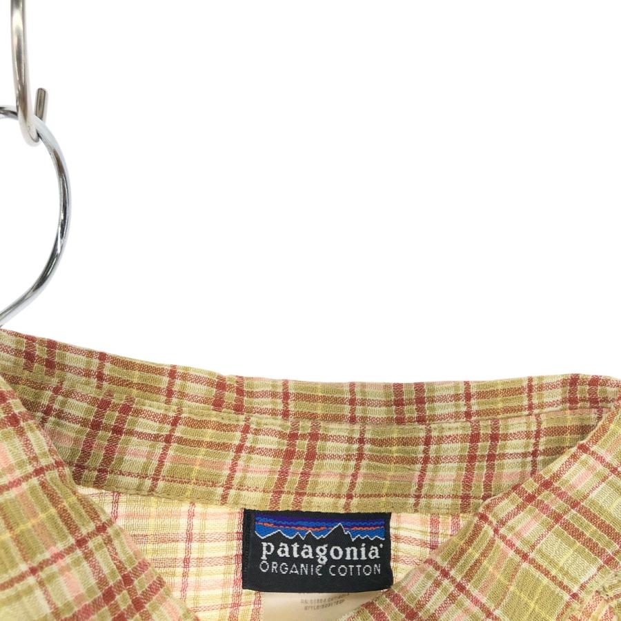 patagonia（パタゴニア） 古着 チェック柄 半袖 ボックスシャツ