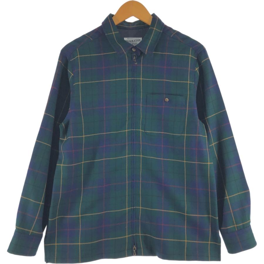 PENDLETON（ペンドルトン） 古着 チェック柄 ウールシャツジャケット