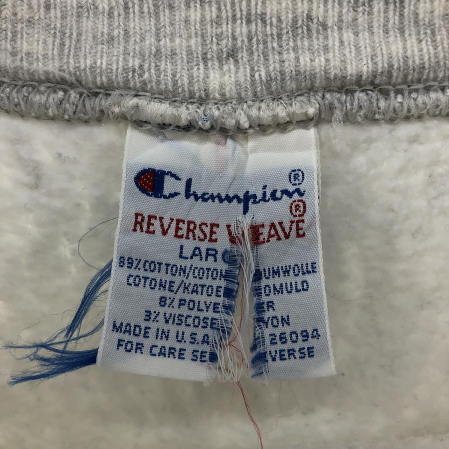 Champion 古着 チャンピオン リバースウィーブ 刺繍タグ ワンポイント  