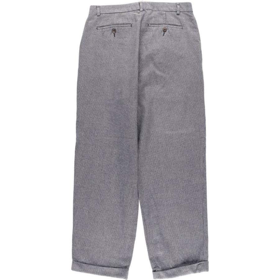 Ralph Lauren チェックスラックス　ブラウンベージュ　ハルキの古着紹介 Ralph Lauren チェックスラックス ブラウンベージュ ハルキの