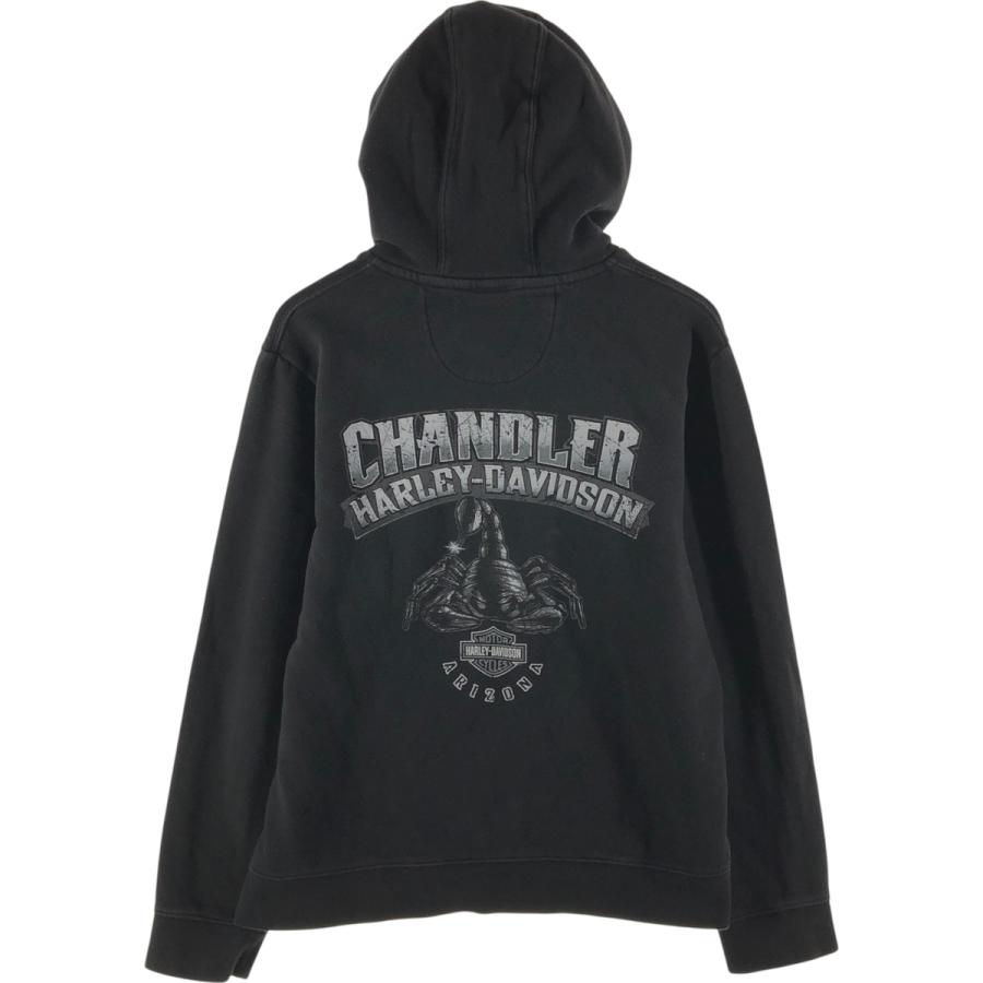 Harley Davidson ハーレーダビッドソン パーカー M 古着 Harley Davidson - 古着 ハーレーダビッドソン Harley-Davidson MOTOR