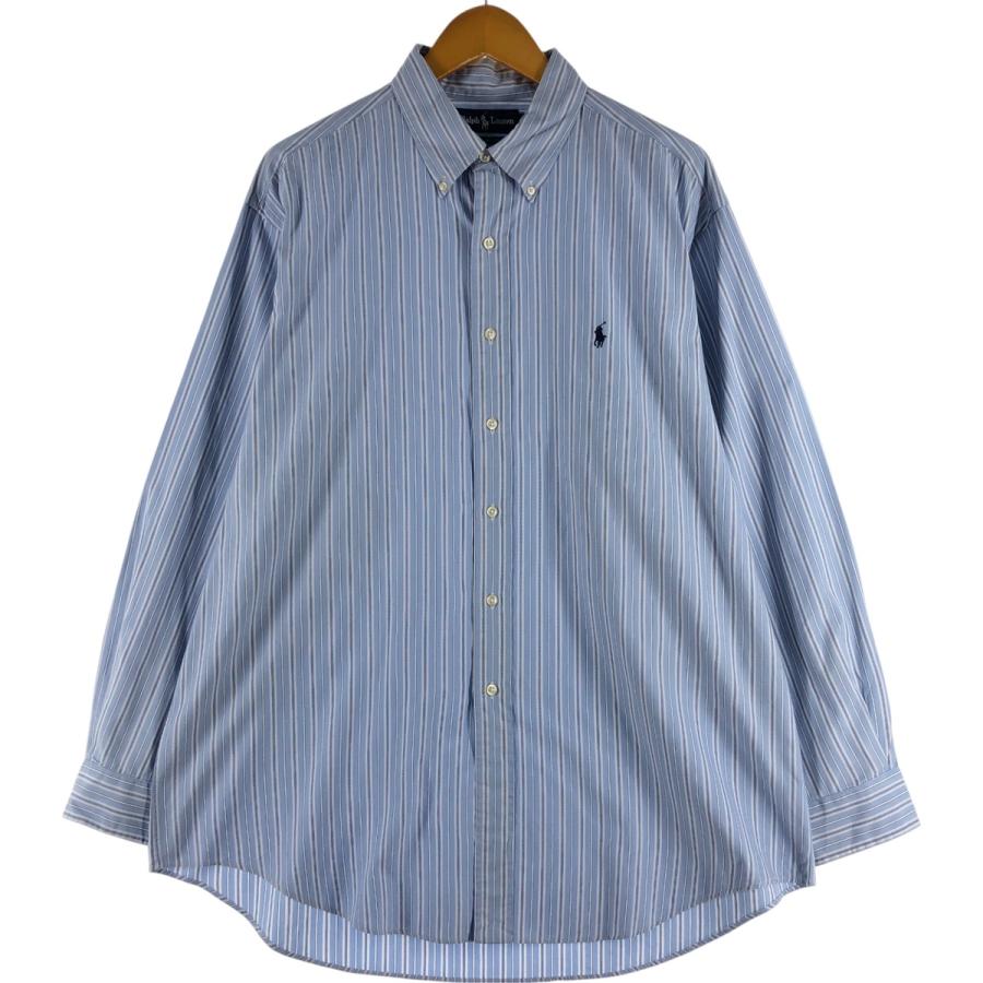 古着 ラルフローレン Ralph Lauren YARMOUTH 長袖 ボタンダウン