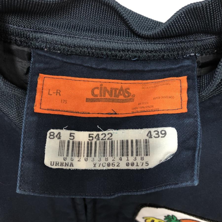 古着 90年代 シンタス CINTAS 中綿ベスト メンズL相当 ヴィンテージ