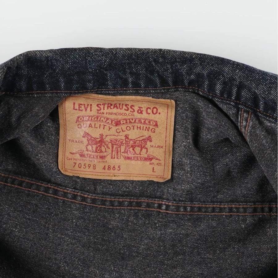 Levi's 古着 90年代 リーバイス 70598 4891 デカパッチ デニム Levi's 古着 90年代 リーバイス 70598 4891 デカパッチ デニム