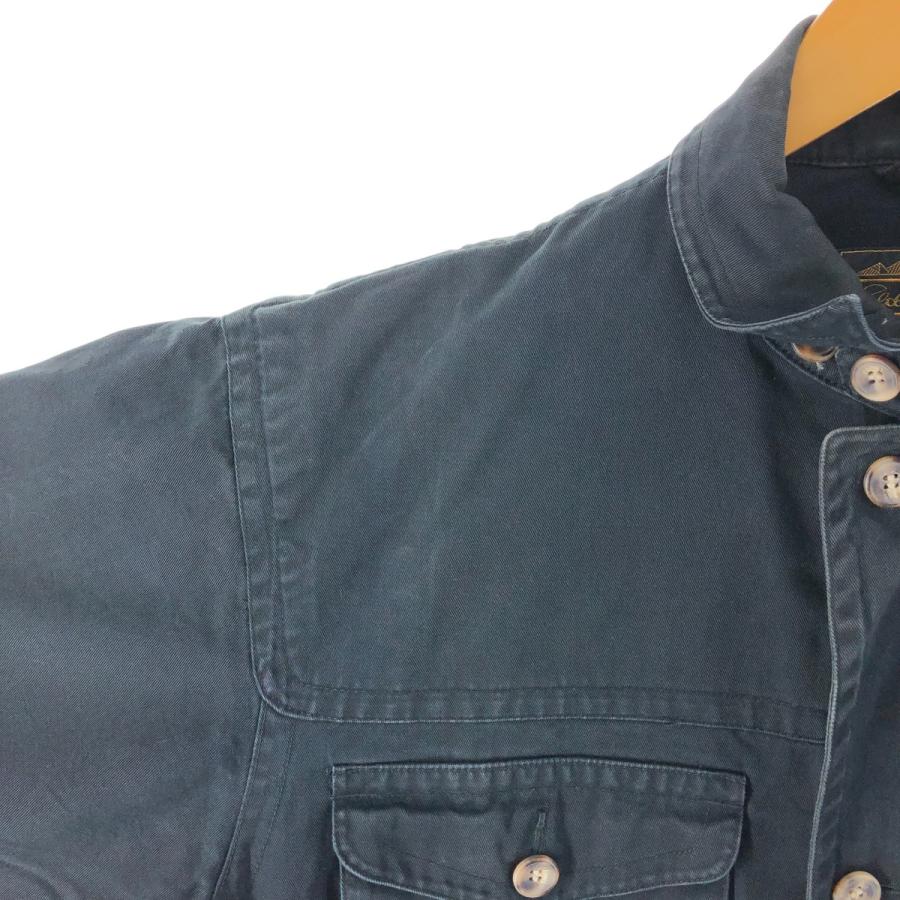 80s エディーバウアー 黒タグ 2way コットンフィッシングジャケット 古着 Eddie Bauer 古着 80~90年代 エディーバウアー 黒タグ コットン