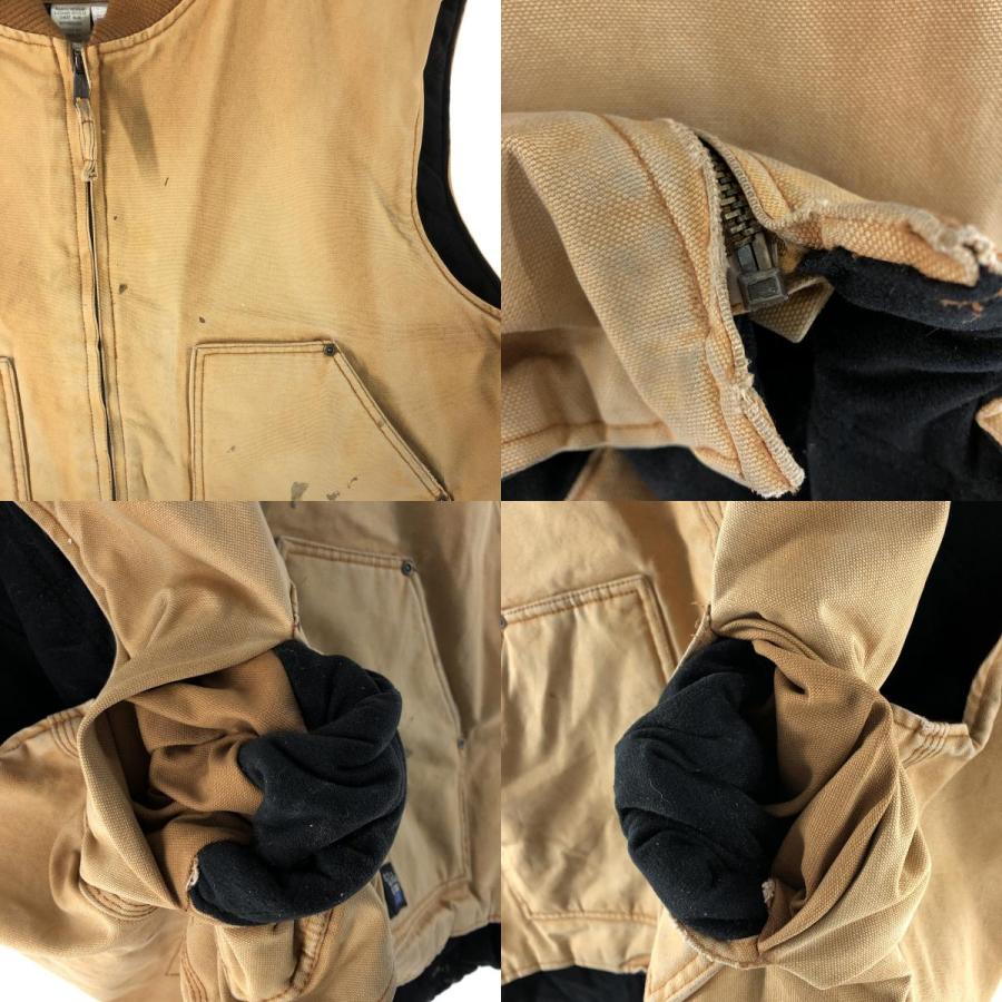 古着 ウォールズ Walls BLIZZARD PRUF 中綿入り ダックベスト メンズXL