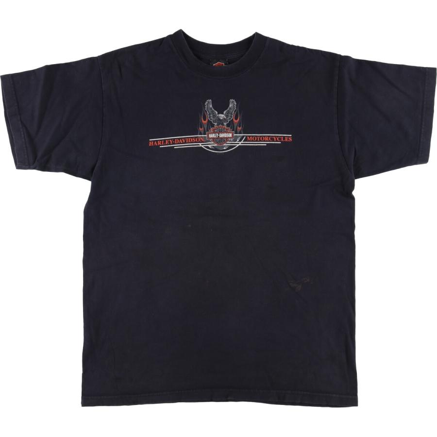 古着 00年代 ハーレーダビッドソン Harley-Davidson 鷲柄 イーグル柄  