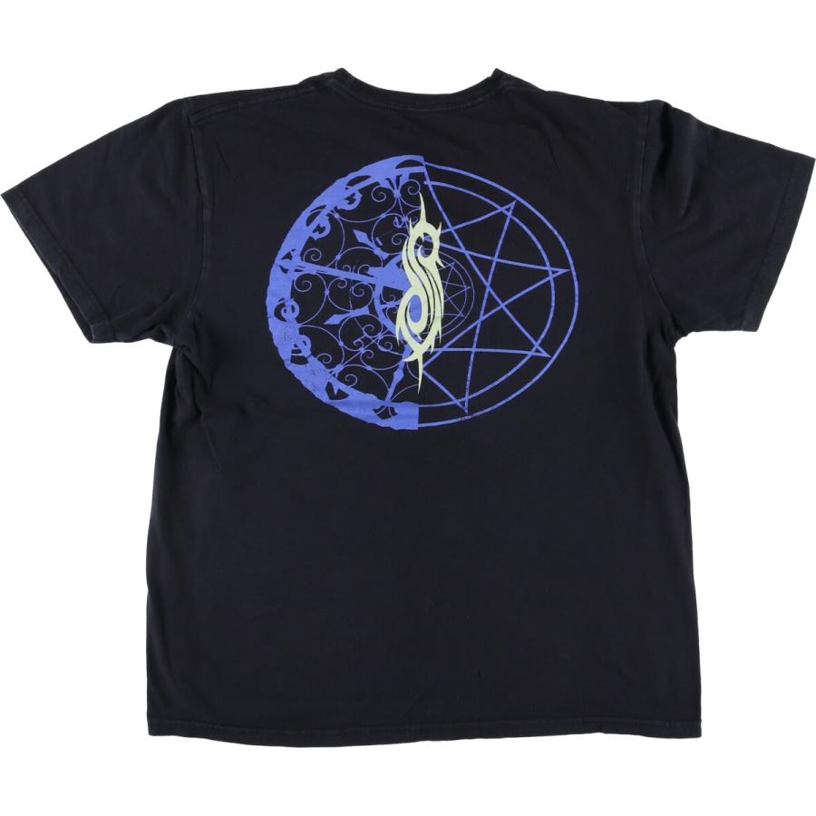 正規品 slipknot スリップノット バンドTシャツ バンT ヴィンテージ 古着 SLIPKNOT スリップノット バンドTシャツ バンT メンズM相当