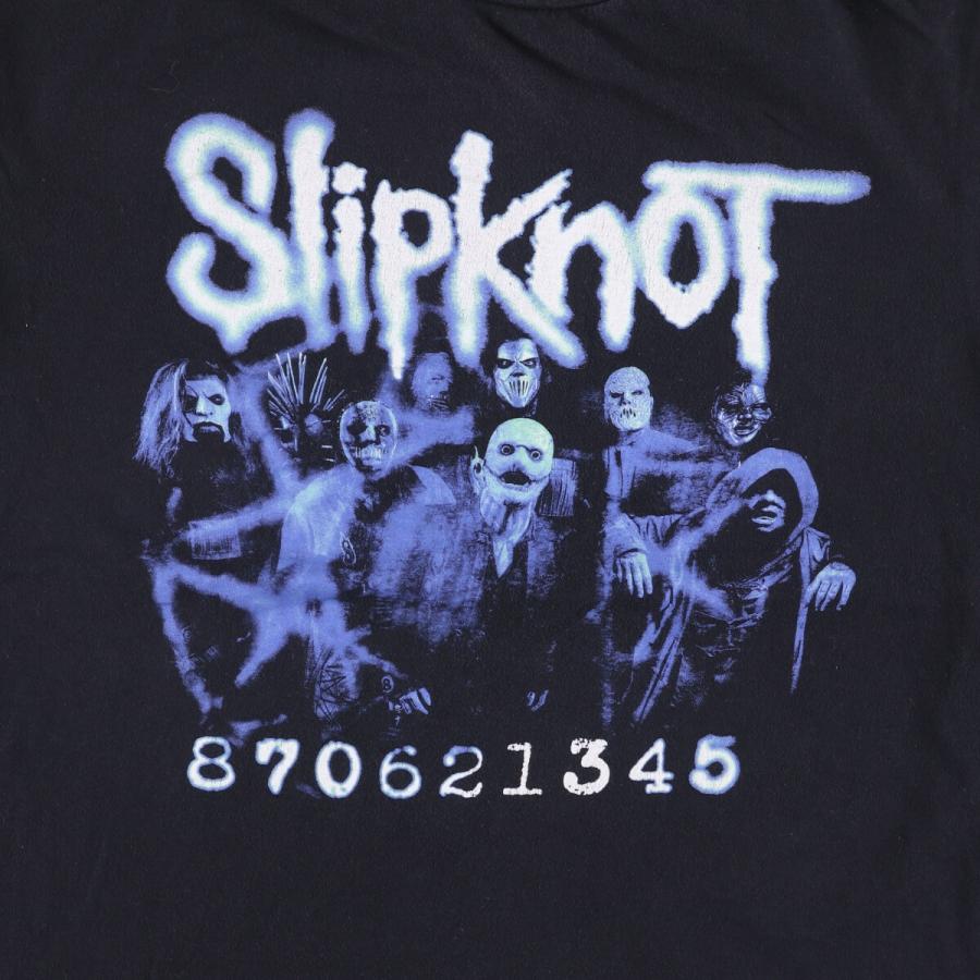 正規品 slipknot スリップノット バンドTシャツ バンT ヴィンテージ 古着 BAY ISLAND SLIPKNOT スリップノット バンドTシャツ バンT