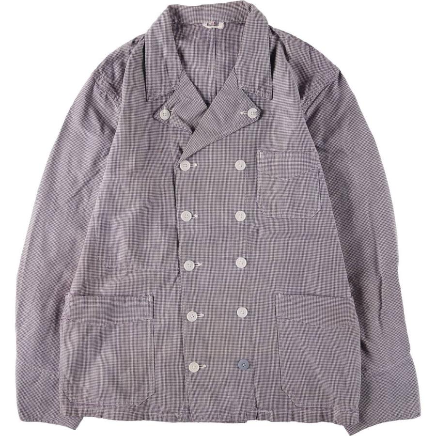 古着 ~60年代 ベトラ VETRA コックジャケット 千鳥格子柄