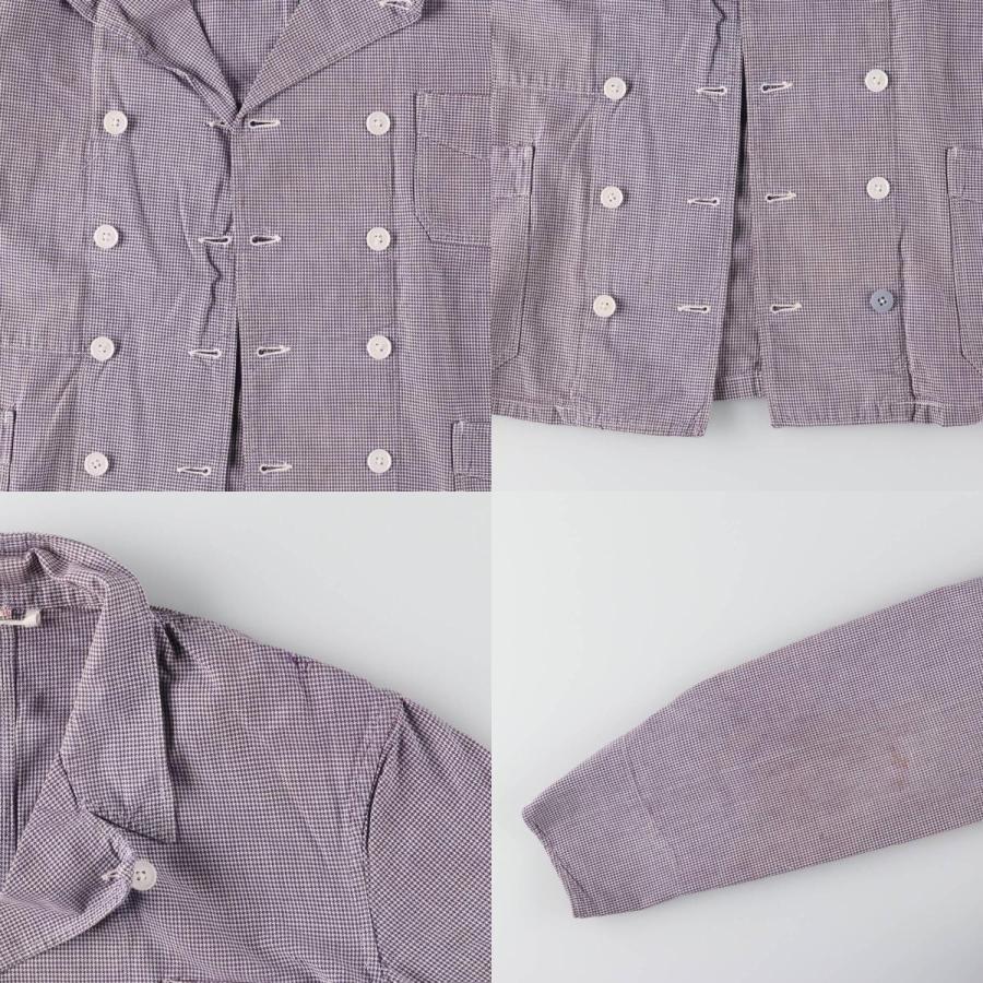 古着 ~60年代 ベトラ VETRA コックジャケット 千鳥格子柄 フレンチ