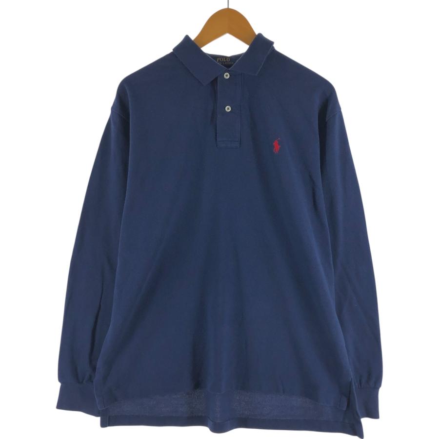 未使用　Polo Ralph Lauren 長袖ポロシャツ 古着 ラルフローレン Ralph Lauren POLO 長袖 ポロシャツ メンズL相当