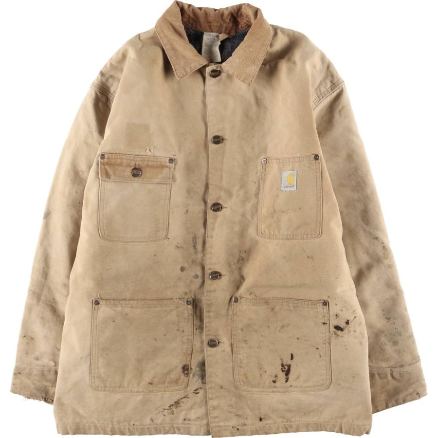 90s USA製 Carhartt カーハート ミシガン チョアコート XL程度