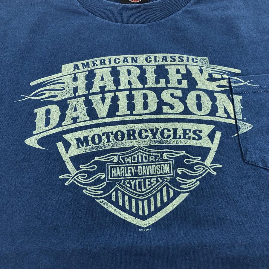古着 ハーレーダビッドソン Harley-Davidson モーターサイクル バイクT