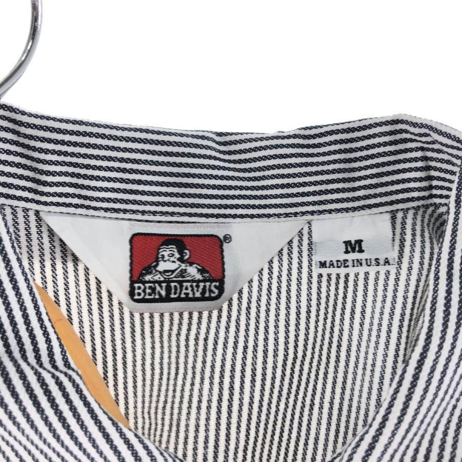 90.sBEN DAVIS ストライプ 半袖ワークシャツ Lサイズ 90.sBEN DAVIS ストライプ 半袖ワークシャツ Lサイズ - メルカリ