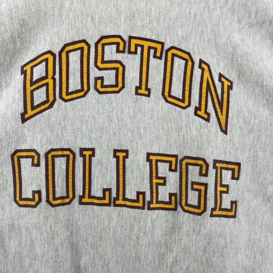 【名門】ボストン大学 USA製 チャンピオン リバースウィーヴ 刺繍タグ Champion（チャンピオン） 古着 90年代 リバースウィーブ 刺繍タグ