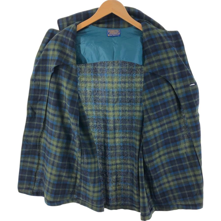 PENDLETON 古着 60年代 ペンドルトン チェック柄 ウール PENDLETON 古着 60年代 ペンドルトン チェック柄 ウール