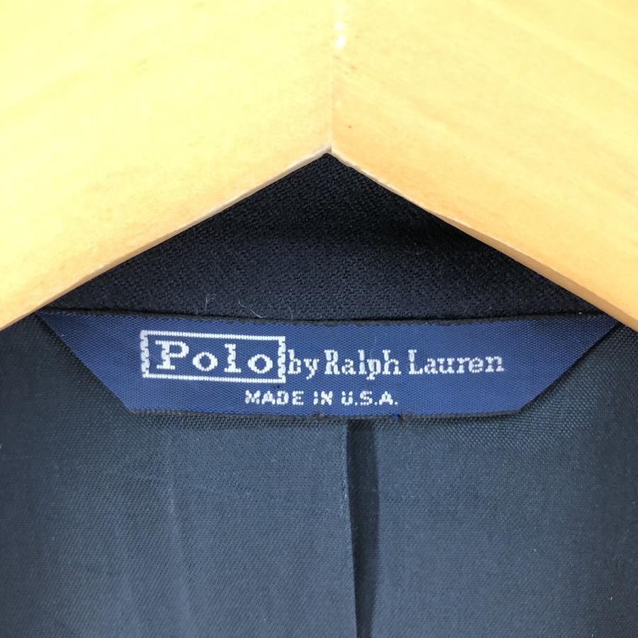 古着 90年代 ラルフローレン Ralph Lauren POLO by 紺ブレザー 古着 90年代 ラルフローレン Ralph Lauren POLO by 紺ブレザー