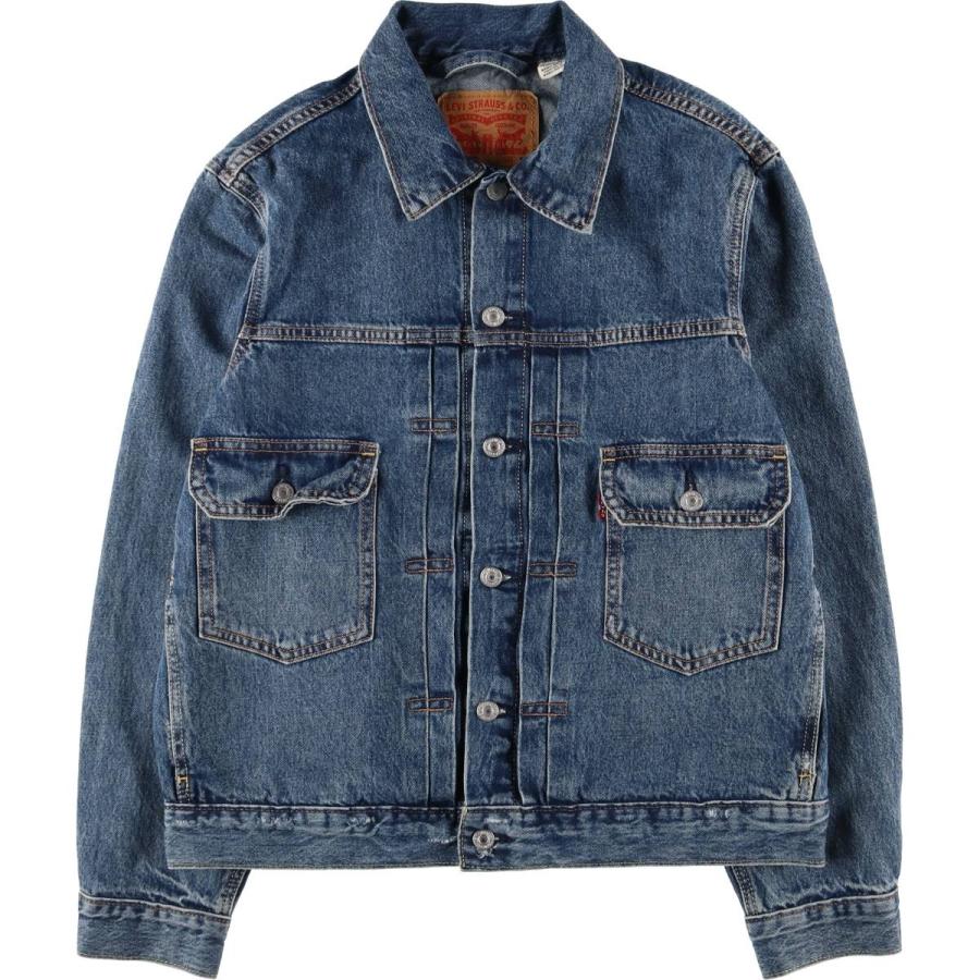 【新品未着用】Levi's リーバイス 2nd デニムジャケット RELAXED 新品未着用】Levi's 2nd デニムジャケットRELAXED (S)青 - メルカリ