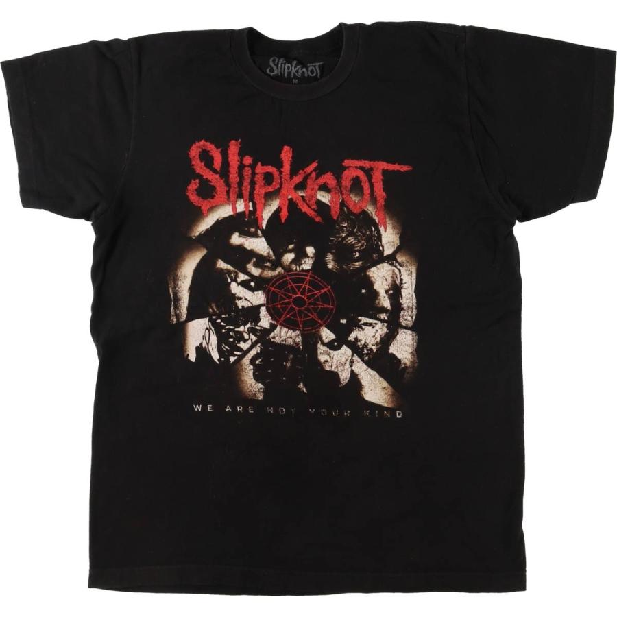 正規品 slipknot スリップノット バンドTシャツ バンT ヴィンテージ 古着 SLIPKNOT スリップノット バンドTシャツ バンT メンズM相当