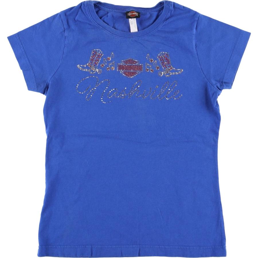 Harley Davidson - 古着 ハーレーダビッドソン Harley-Davidson モーターサイクル バイクTシャツ レディースS相当 /eaa536992 古着 ハーレーダビッドソン Harley-Davidson モーターサイクル