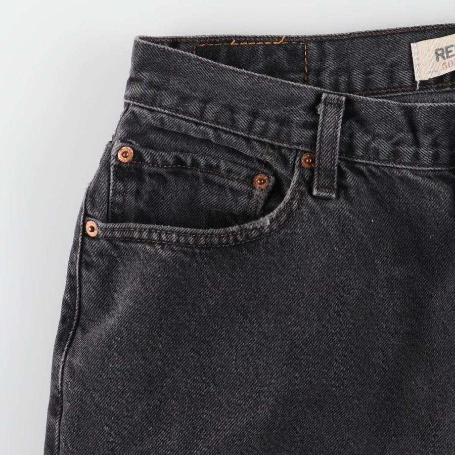 Levi's 古着 リーバイス 505 REGULAR FIT ブラックデニム Levi's 古着 リーバイス 505 REGULAR FIT ブラックデニム