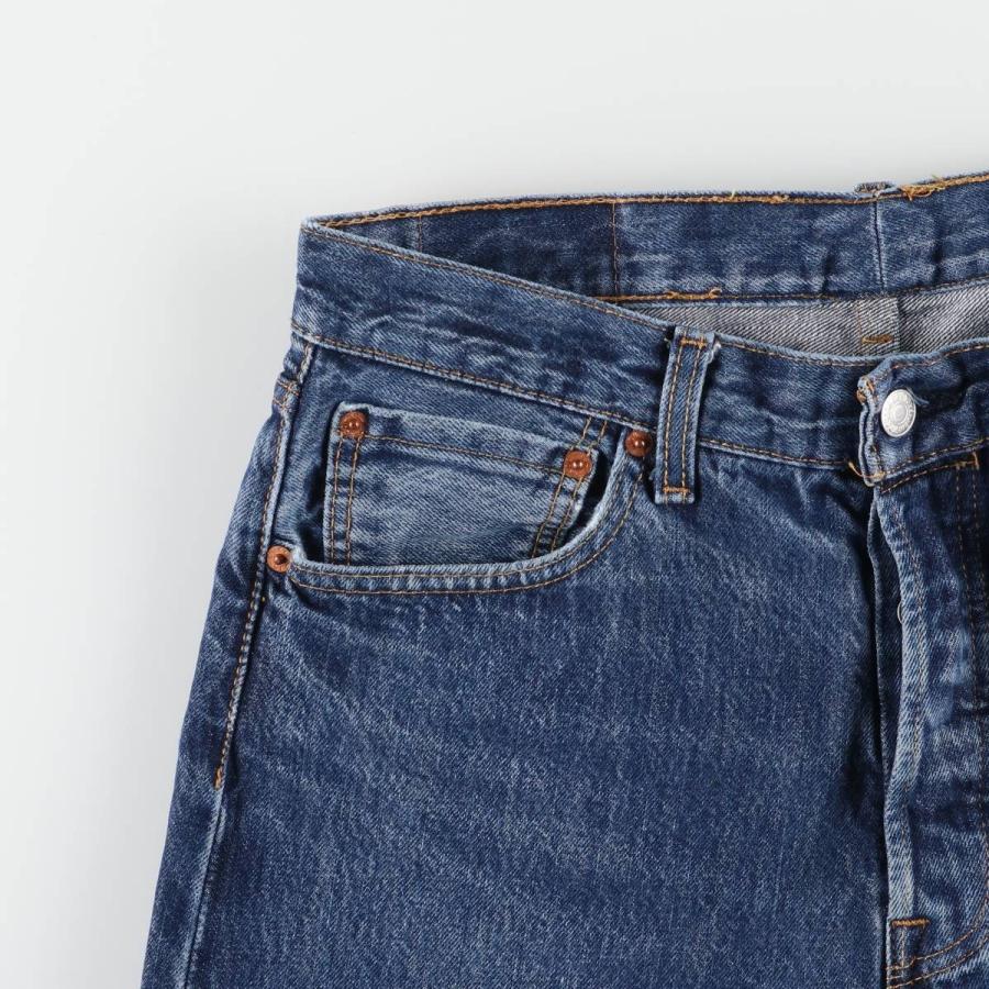 【Levi's 】501 ストレートデニム【古着】 Levi's リーバイス 501 デニムパンツ ストレート メンズW32 古着