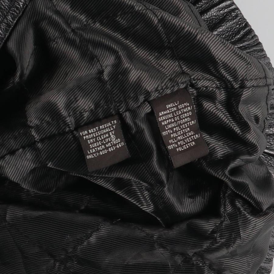 古着 セントジョンズベイ ST. JOHN'S BAY スイングトップタイプ レザー