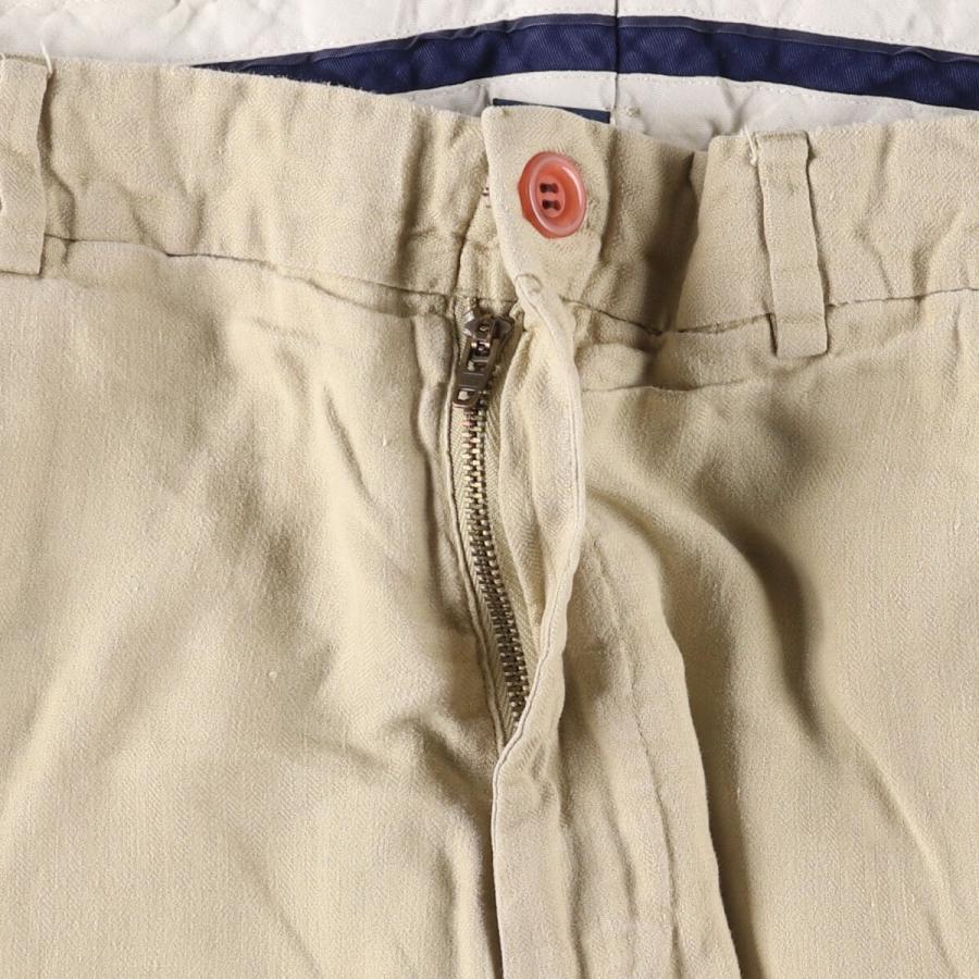 新品未使用】ポロラルフローレン　スラックス　リネン混　サマー　クラシックフィット 古着 ラルフローレン Ralph Lauren POLO by リネンパンツ