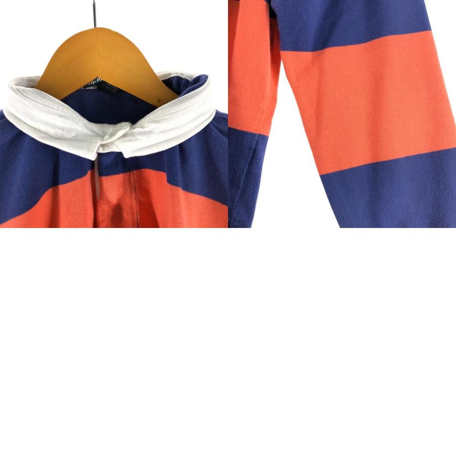 古着 ラルフローレン Ralph Lauren POLO by ボーダー柄 長袖 ラガー