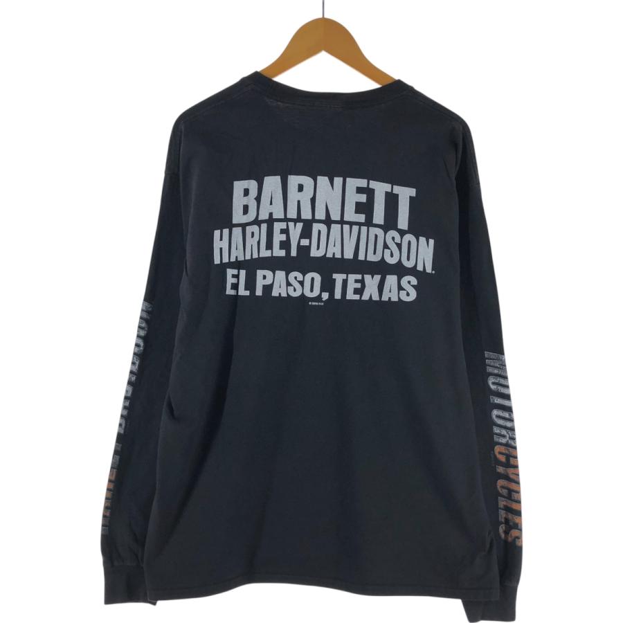 古着 ハーレーダビッドソン Harley-Davidson ロングTシャツ ロンT